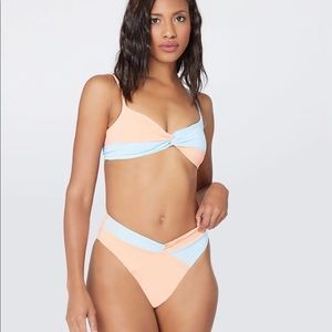 L*Space bandeau bikini top